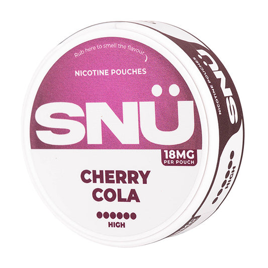Cherry Cola Nicotine Pouches by SNÜ - 18mg