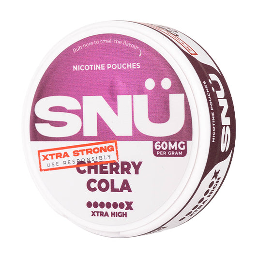 Cherry Cola Nicotine Pouches by SNÜ - 60mg