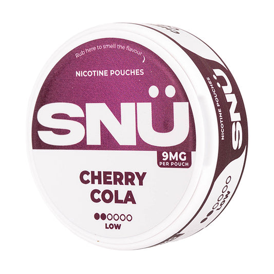 Cherry Cola Nicotine Pouches by SNÜ - 9mg