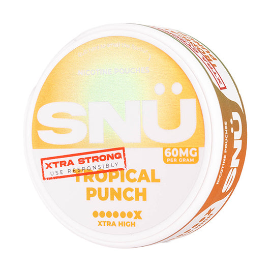 Tropical Punch Nicotine Pouches by SNÜ - 60mg
