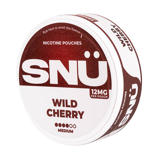Wild Cherry Nicotine Pouches by SNÜ - 12mg