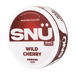 Wild Cherry Nicotine Pouches by SNÜ - 18mg