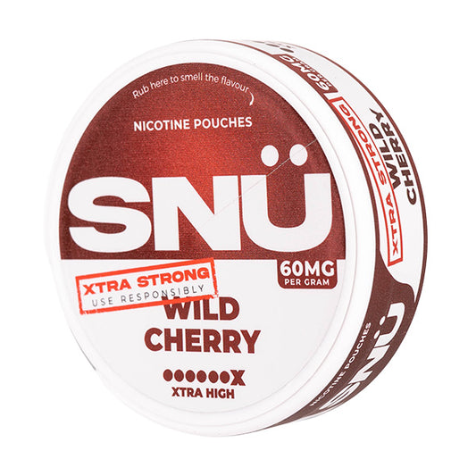 Wild Cherry Nicotine Pouches by SNÜ - 60mg