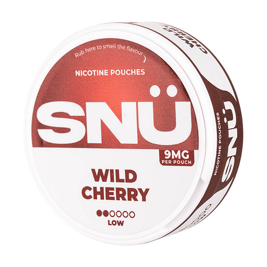 Wild Cherry Nicotine Pouches by SNÜ - 9mg