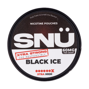 Black Ice Nicotine Pouches by SNÜ