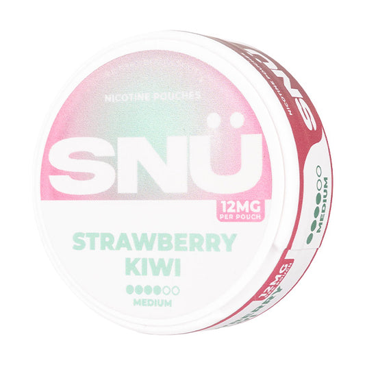 Strawberry Kiwi Nicotine Pouches by SNÜ - 12mg