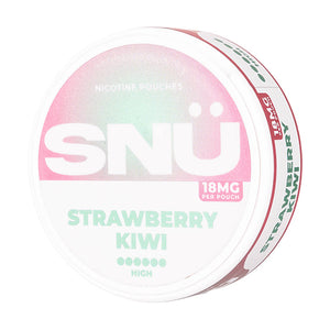 Strawberry Kiwi Nicotine Pouches by SNÜ - 18mg