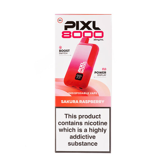 Pixl 8000 Prefilled Pod Kit - Sakura Raspberry