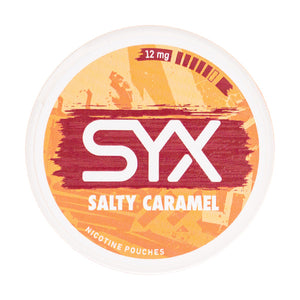 Salty Caramel Nicotine Pouches by SYX