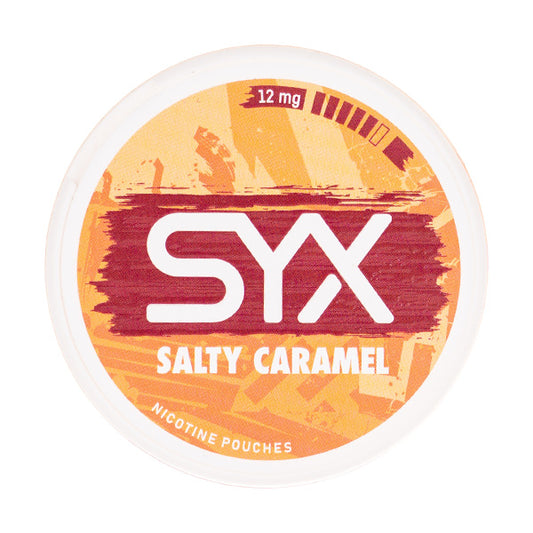 Salty Caramel Nicotine Pouches by SYX