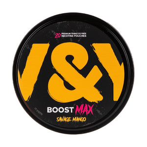 Savage Mango Boost Max Nicotine Pouches by V&YOU