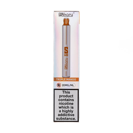 Sikary S600 Disposable Vape Device - Triple Mango Flavour in a 20mg Nicotine Strength