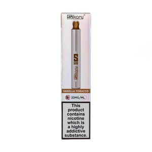 Sikary S600 Disposable Vape Device - Vanilla Tobacco Flavour in a 20mg Nicotine Strength