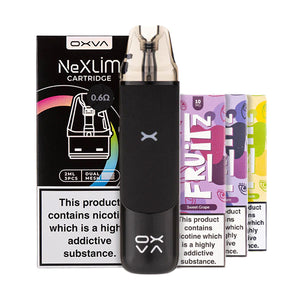 OXVA NeXlim Go Pod Kit Bundle Silky Black