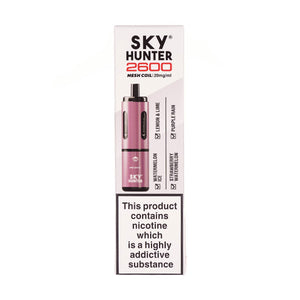 Sky Hunter 2600 Twist Slim Pod Kit in Pink