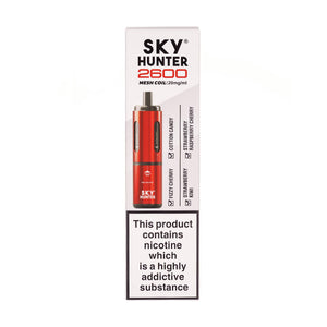 Sky Hunter 2600 Twist Slim Pod Kit in Red