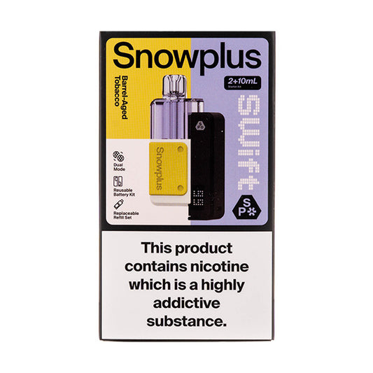 Snowplus Swift Prefilled Pod Kit - Barrel Aged Tobacco