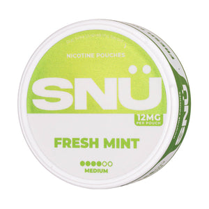 Fresh Mint Nicotine Pouches by SNÜ - 12mg