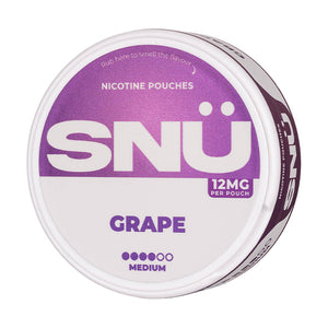 Grape Nicotine Pouches by SNÜ - 12mg
