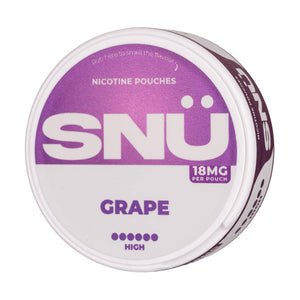 Grape Nicotine Pouches by SNÜ - 18mg