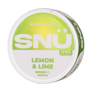 Lemon & Lime Nicotine Pouches by SNÜ  - 12mg