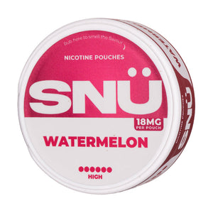 Watermelon Nicotine Pouches by SNÜ - 18mg