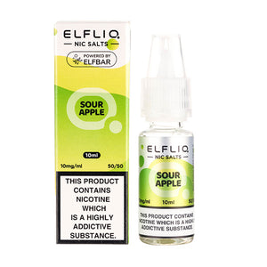 Sour Apple Nic Salt E-Liquid by Elf Bar ELFLIQ