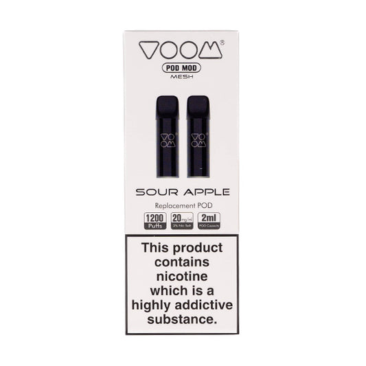 Sour Apple Prefilled Pods by Voom