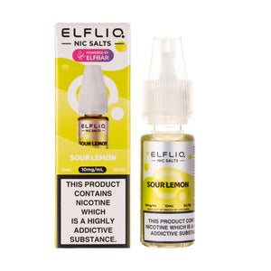 Sour Lemon Nic Salt E-Liquid by Elf Bar ELFLIQ