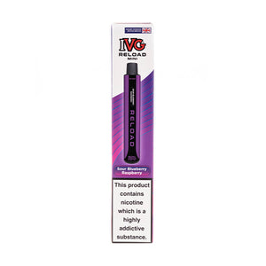 IVG Reload Mini Prefilled Pod Kit - Sour Blueberry Raspberry 