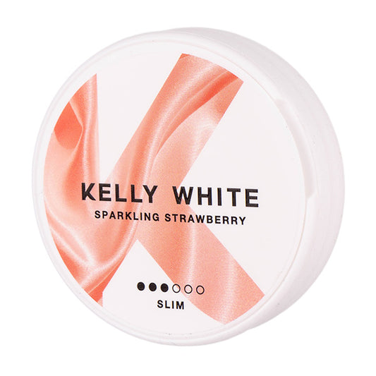 Sparkling Strawberry Nicotine Pouches by Kelly White
