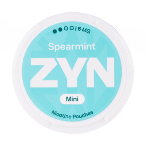 Spearmint Mini Medium Nicotine Pouches by Zyn - 6mg