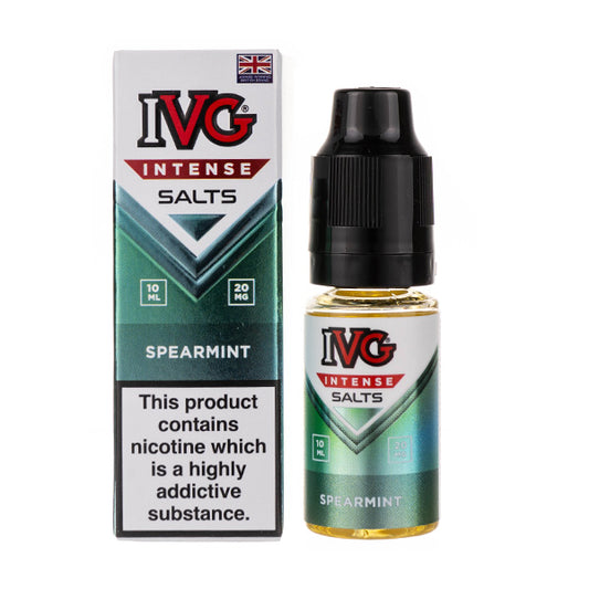 Spearmint Nic Salt E-Liquid by IVG Intense Salts