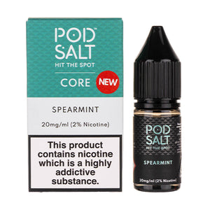 Spearmint Nic Salt E-Liquid by Pod Salt Core