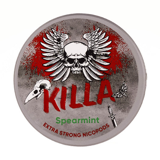 Spearmint Nicotine Pouches by Killa