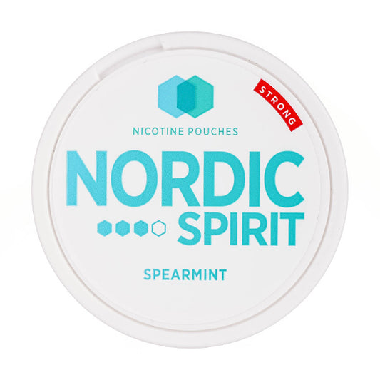Spearmint Standard Nicotine Pouches by Nordic Spirit Strong