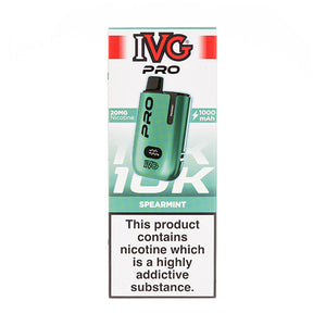 IVG Pro 12 Prefilled Pod Vape Kit (20mg) - Spearmint