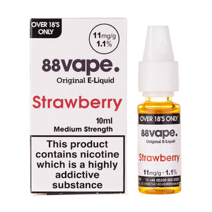 Strawberry 50/50 E-Liquid by 88Vape
