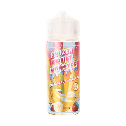 Strawberry Banana Ice 100ml Shortfill E-Liquid by Frozen Fruit Monster