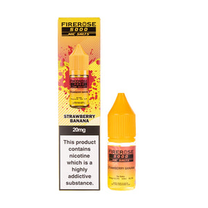 Strawberry Banana Nic Salt E-Liquid by Elux Firerose 5000