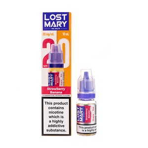 Strawberry Banana Nic Salt E-Liquid by Lost Mary