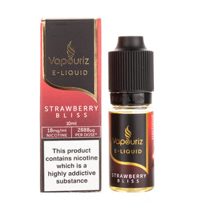 Strawberry Bliss E-Liquid by Vapouriz Premium