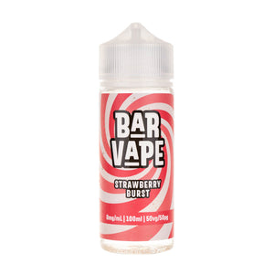Strawberry Burst 100ml (50/50) Shortfill by Bar Vape