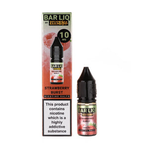 Strawberry Burst Nic Salt E-Liquid by Zeus Juice Bar Liq