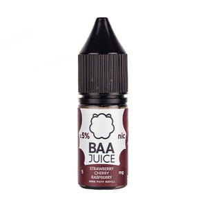 Strawberry Cherry Raspberry Nic Salt E-Liquid by Baa Juice