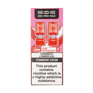 Strawberry Edition Pro Max 30K Prefilled Pod + Refill by SKE