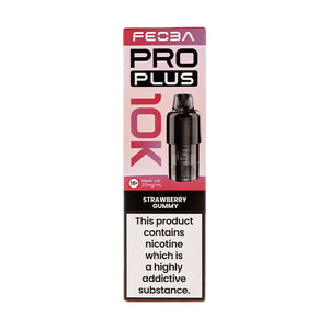 Strawberry Gummy Plus 10K Prefilled Pod + Refill by Feoba