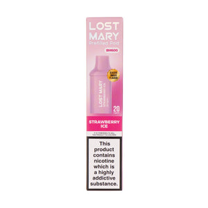Lost Mary Strawberry Ice BM600 Prefilled Pods | Earn 5% Cashback! Lost Mary Strawberry Ice BM600 Prefilled Pods | Earn 5% Cashback!