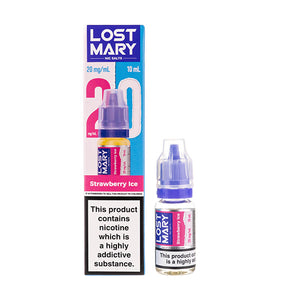 Strawberry Ice Nic Salt E-Liquid by Lost Mary