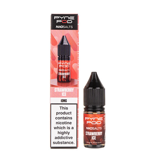 Strawberry Ice Nic Salt E-Liquid by Pyne Pod